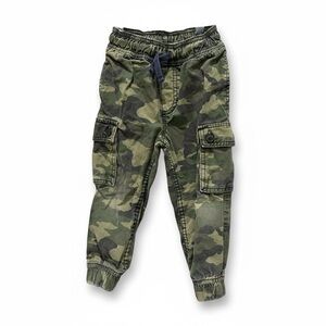 Joe Fresh Kids Camouflage Joggers - Green and Black